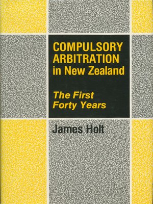 cover image of Compulsory Arbitration in New Zealand